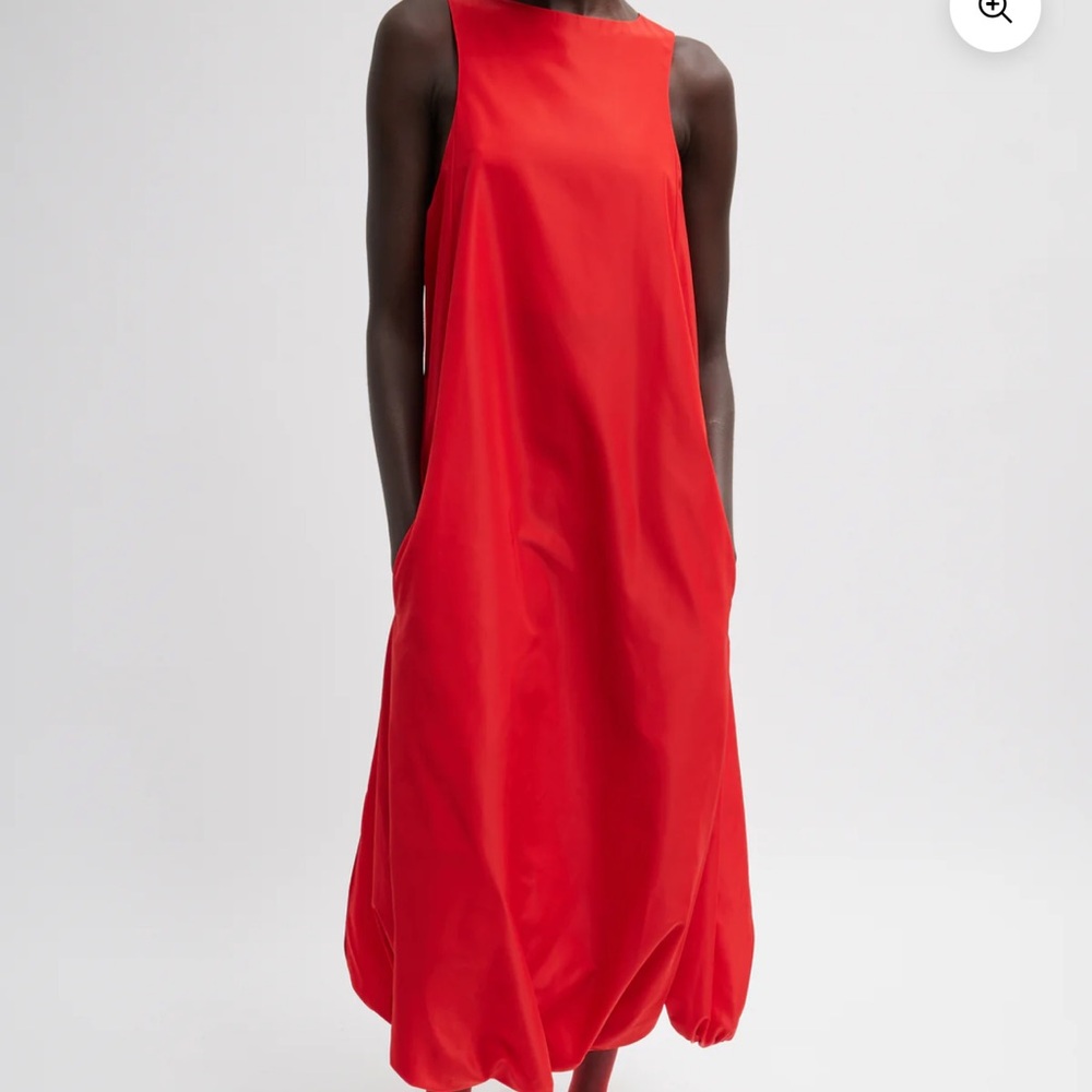 Tibi Italian Sporty Nylon Jalouise Dress
